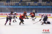 全国3-on-3青少年冰球总决赛哈尔滨开幕