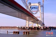 黑龙江省最长高速公路桥梁完成主桥体系转换关键工序