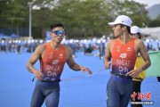 国内首个残疾人铁人三项赛事开赛