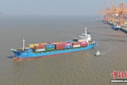 浙江温州港“新三样”货物首次实现“出厂即出海”