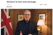 英国首相斯塔默新年致辞：“终结衰退和分裂”